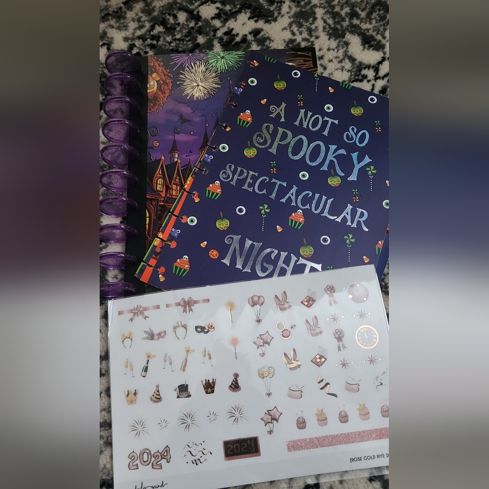 The Daily Grind Planner With Inserts And Stickers